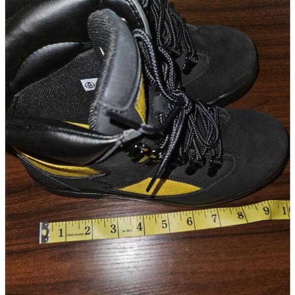 Timberland Field Boots Boys (Size 4) Black Yellow NEW WITHOUT BOX - Picture 11 of 12